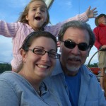 Having fun on Schooner Woodwind with family