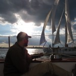 Woodwinds sailing past each other in Annapolis
