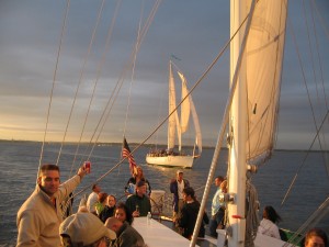 Team Building on Schooner Woodwind!