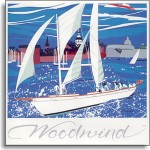 Nancy Hammond Schooner Woodwind Print