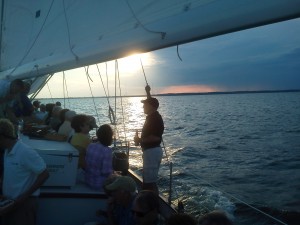 Enjoying the sunset and sailing in Annapolis Enjoying the sunset and sailing in Annapolis