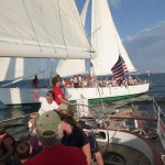 Wednesday Night Racing on the Schooner Woodwind