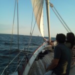 Sailing to Thomas Point Lighthouse on the Woodwind