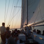 Sailing into the sunset on Woodwind