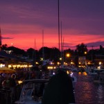 A great view from Woodwind's slip at the Marriott Dock!