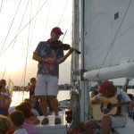 Them Eastport Oyster Boys jammin' on the Chesapeake Bay
