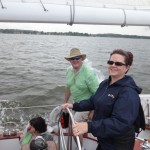 Fun loving group from Cincinnati aboard the Schooner Woodwind II