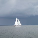Schooner Woodwind squall
