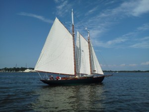 Schooner "Adventure", 1926 Alden Schooner sailing in Annapolis Schooner "Adventure", 1926 Alden Schooner sailing in Annapolis