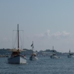 Oyster Buyboats in Annapolis Harbor