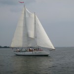 Schooner Woodwind on the Bay
