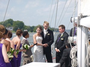 Wedding aboard the Schooner Woodwind II Wedding aboard the Schooner Woodwind II