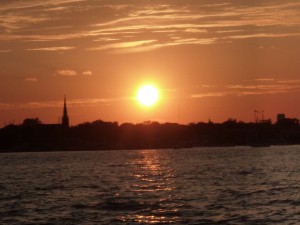 Sunset over Annapolis