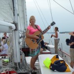Deanna Dove aboard The Schooner Woodwind