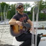 Tony Lucca singing on the Schooner Woodwind